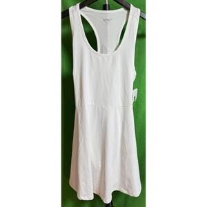 Prince Match Tennis Dress Pure White With Undershorts Womens S NEW NWT